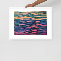 Image 5 of Aqua Amacitia: Archival Print -Framed or Unframed