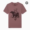 Grizzly Bear Moon T-Shirt Organic Cotton