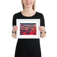 Image 2 of Aqua Auroro: Archival Print -Framed or Unframed