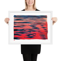 Image 3 of Aqua Auroro: Archival Print -Framed or Unframed