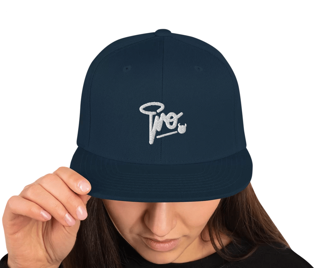 Image of Classic Signature Snapback | Dark Navy