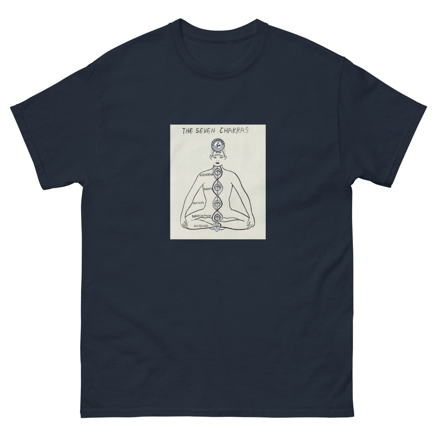 Image of THE SEVEN CHAKRAS T-SHIRT 
