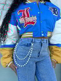 Image 1 of LA Bomber Varsity Jacket 