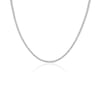 Straight Eternity Necklace in 14k White Gold (3 ct. tw.)