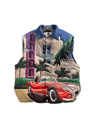 HOUSE OF ERRORS Miami Puffer Vest