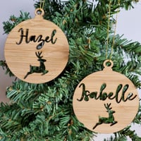 Image 1 of Cutout Name Baubles