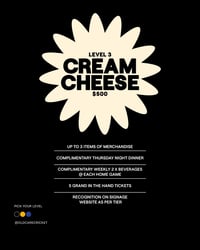 Cream Cheese Social Membership
