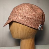 Image 1 of Wool cycling cap - red