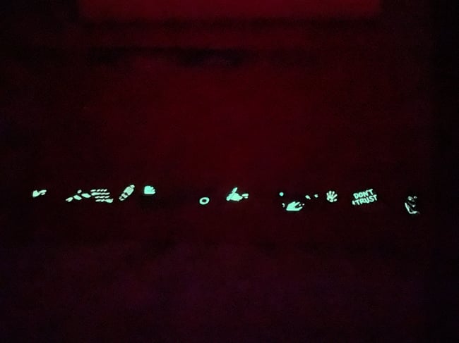 There's been a MURDER! Glow In The Dark Washi Tape