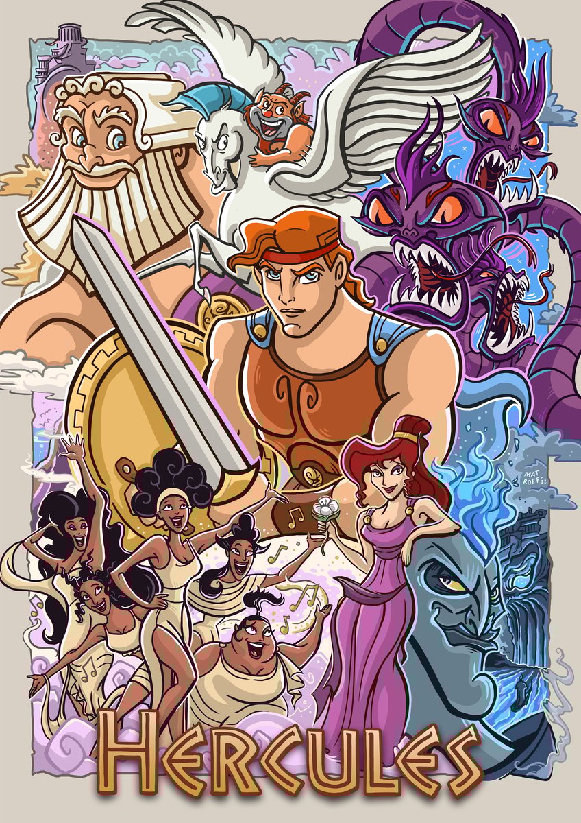 Mat Roff β Hercules A2 Poster Print