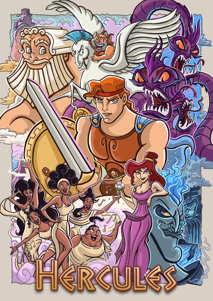Image of Hercules A2 Poster Print