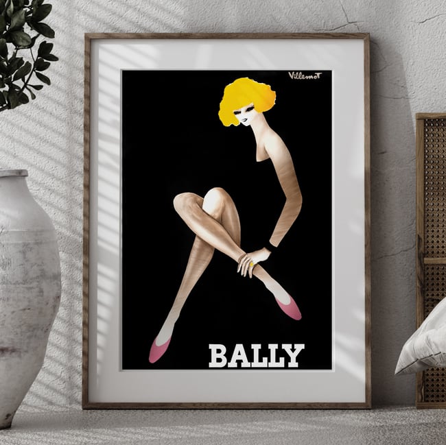 Bally by Bernard Villemot