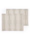 Image of STALKS in pure set of 2 placemats 45x35