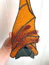 Sleeping bat - Amber sparkle