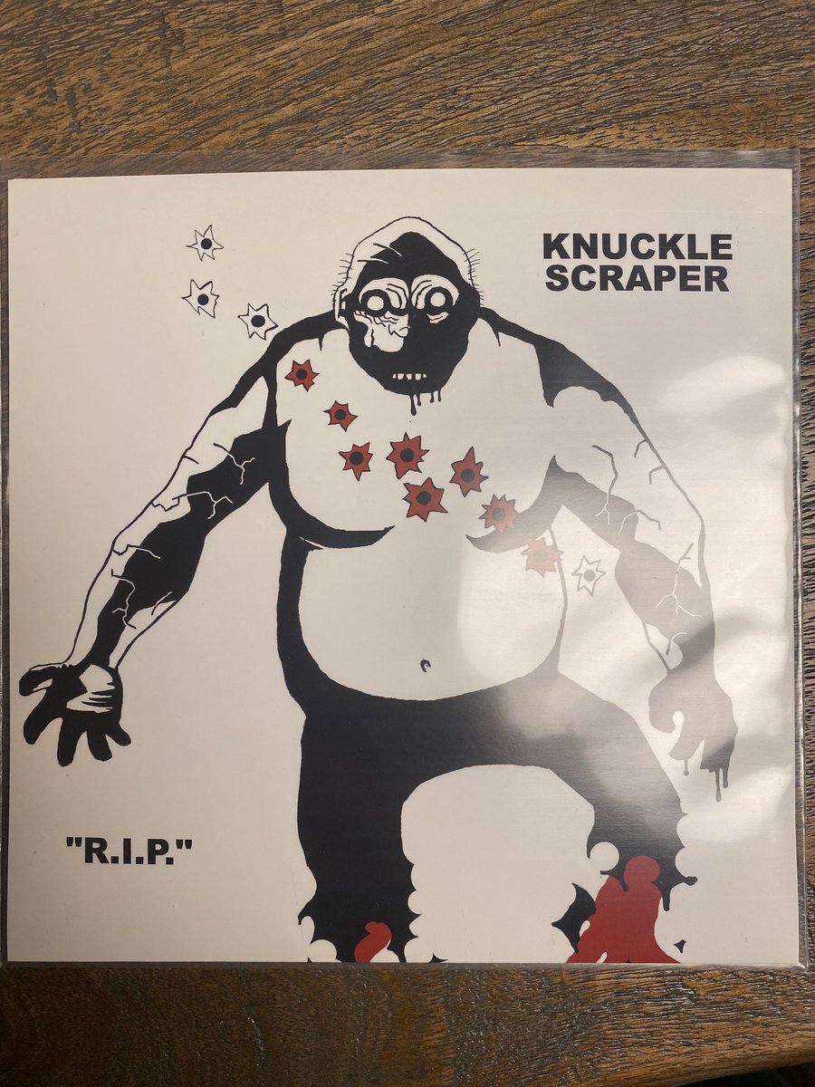 Image of Knuckle Scraper - "R.I.P." 7"