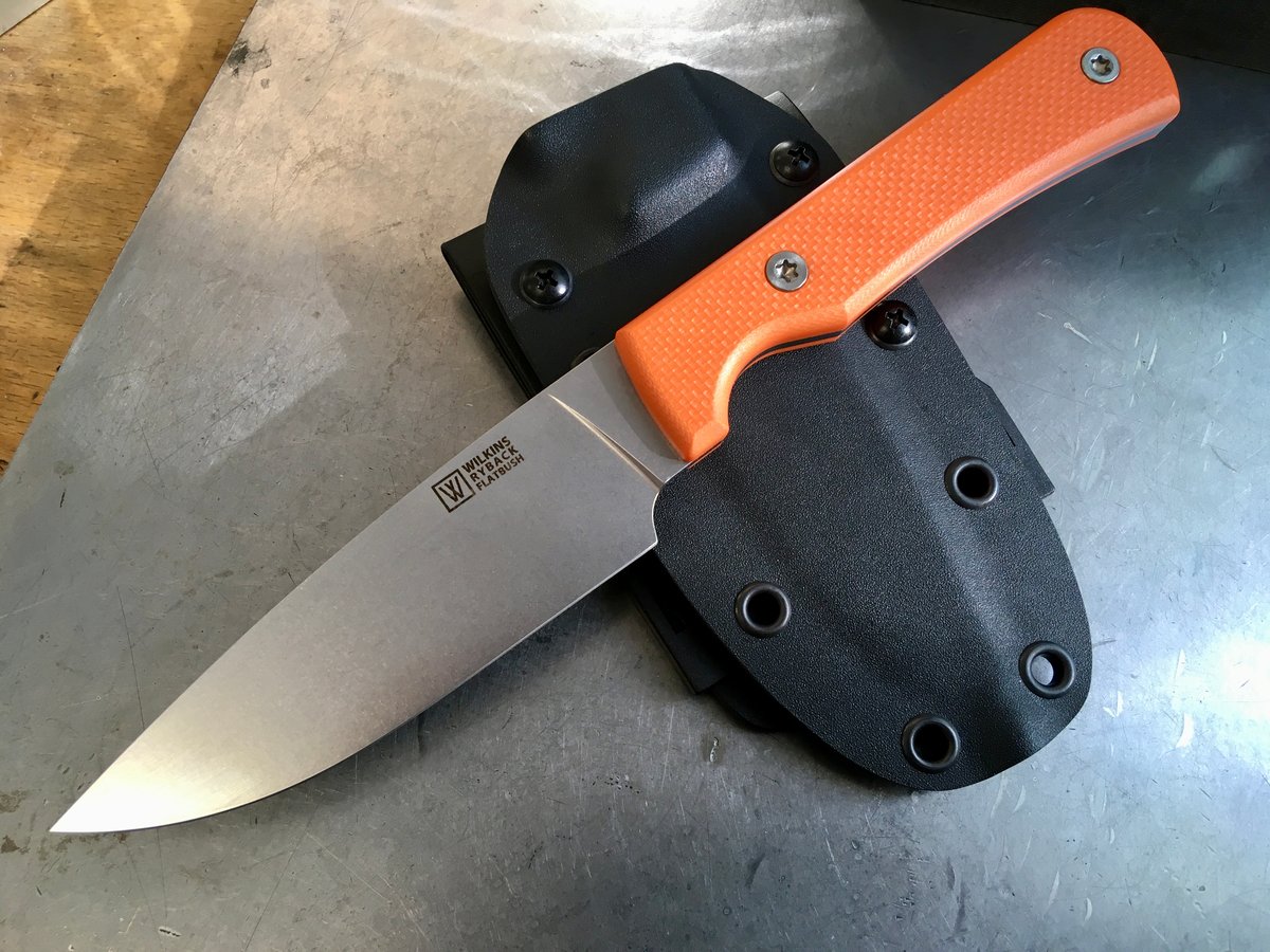 Ryback Flatbush / Standard Finish / Orange Grips