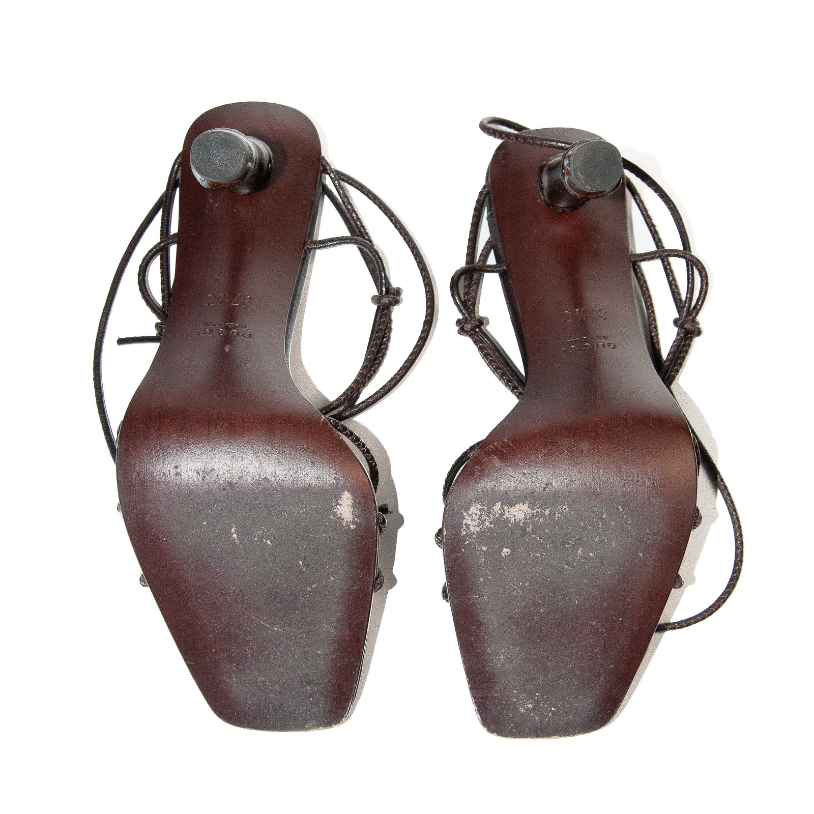 Gucci by Tom Ford 2002 Bamboo Heels Brown † Ruder Than The Rest
