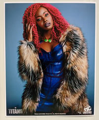 Image 1 of Anna Diop Signed Titans 10x8 Photo