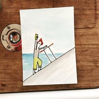 Anyádrajzol: Önarckép 9 csomóval haladás közben