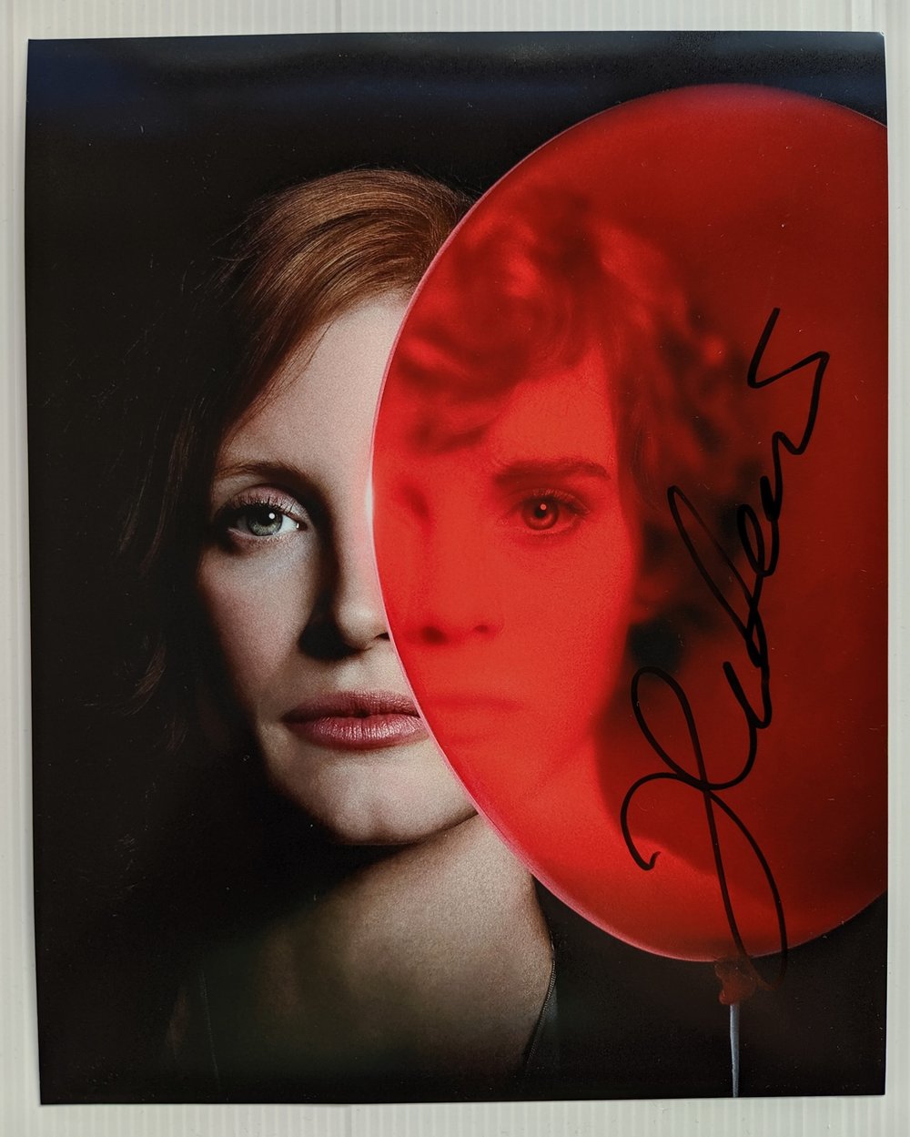 Jessica Chastain Signed IT 10x8 photo