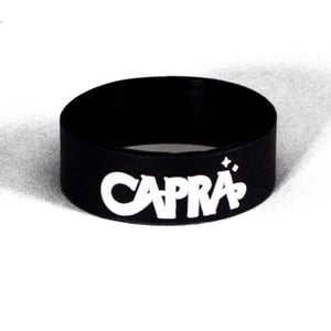 Image of CAPRA Logo Rubber Bracelet