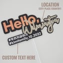 HELLO [CITY] Photo Props