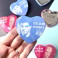 Image 2 of Team Spike / Team Angel | Pinback Buttons