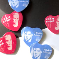 Image 5 of Team Spike / Team Angel | Pinback Buttons