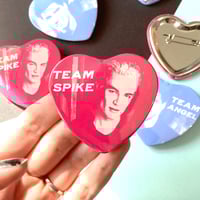 Image 3 of Team Spike / Team Angel | Pinback Buttons
