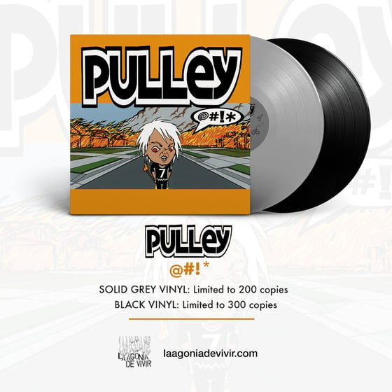 Image of PRE-ORDER NOW! LADV143 - PULLEY "@#!*" LP REISSUE (2nd press)