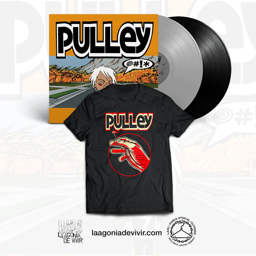 Image of PRE-ORDER NOW! PULLEY "@#!*" BUNDLE (LP + Tshirt)