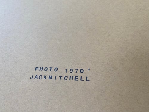 Image of Photo 1970 Jack Mitchell Print : Brown Edition