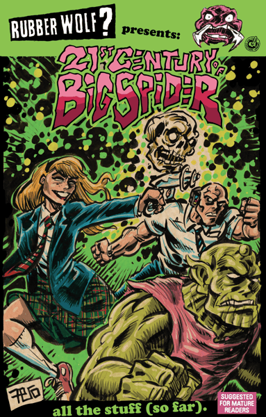 Image of 21st Century of Big Spider! all the stuff so far.