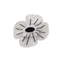Image 1 of Remembrance Poppy White (women) mini brooch
