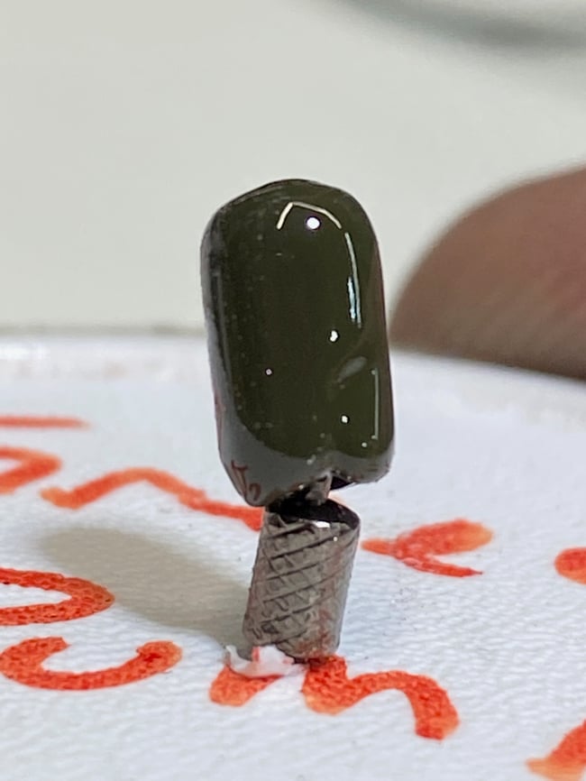 (Samples Colors Only) Dark Green Color Pallet 