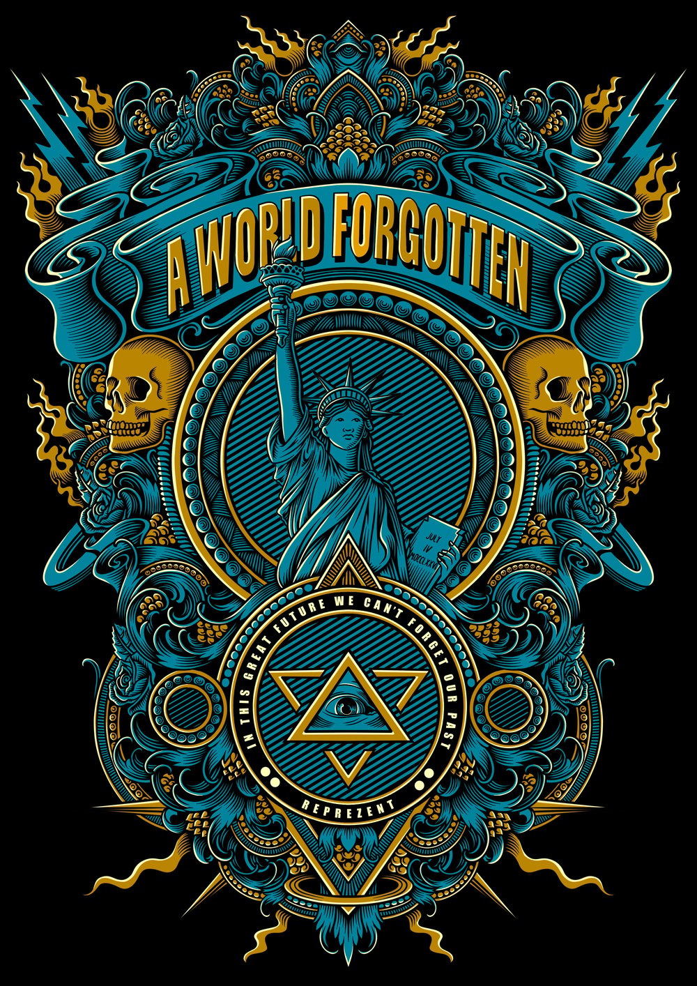 Image of World Forgotten limited pullover hoodie 