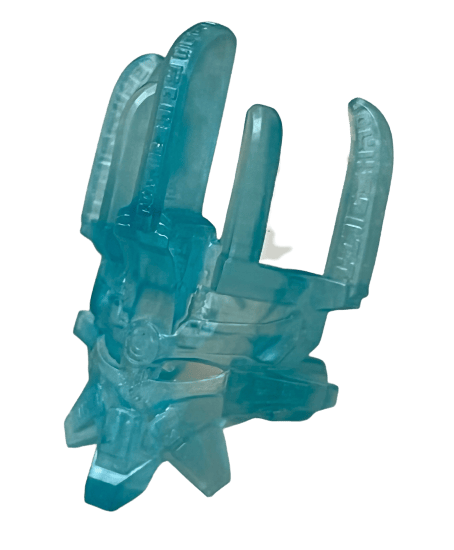 Image of Bionicle G2 Mask of Creation (Resin-printed, trans-blue)