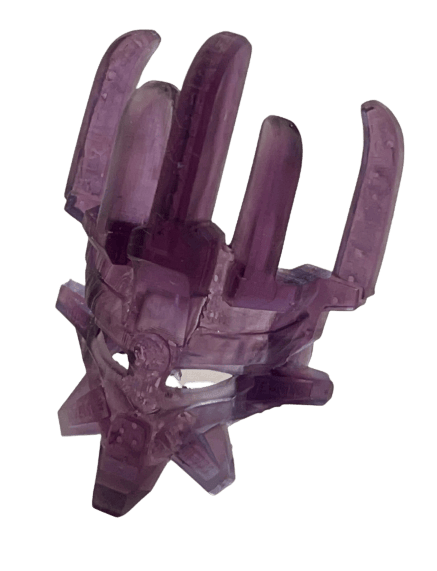Bionicle G2 Mask of Creation Resin printed trans purple DuckBricks