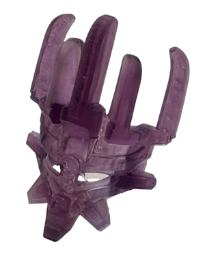 Image of Bionicle G2 Mask of Creation (Resin-printed, trans-purple)