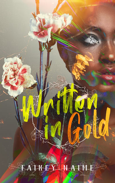 Image of "Written in Gold" Pre-Made eBook Cover Design