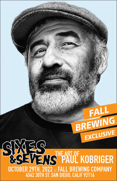 Image of FALL BREWING ART SHOW - CUSTOM FRAMED RAY BARBEE