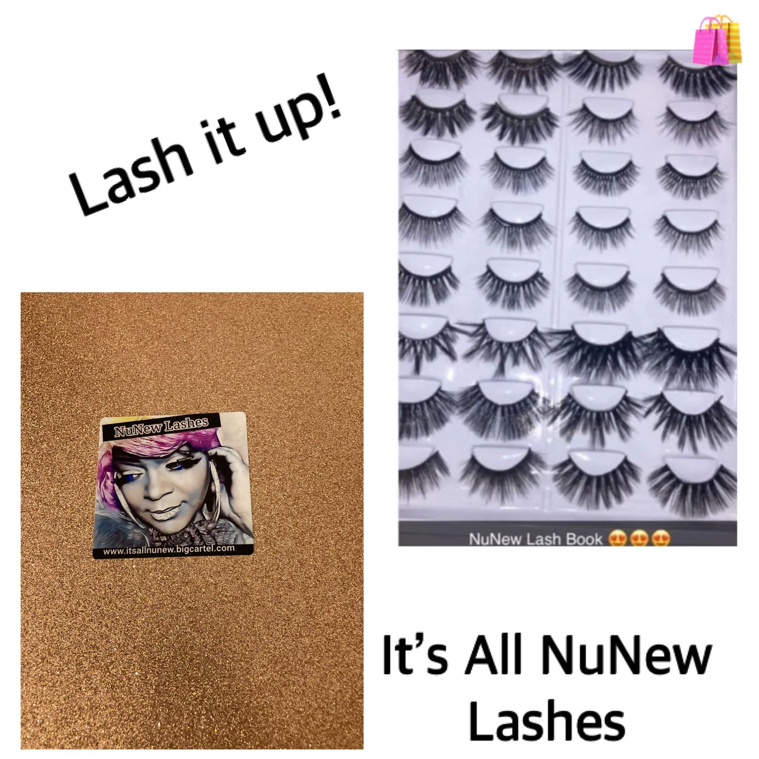 Image of NuNew Lash Book (16 pairs of various lashes) $85