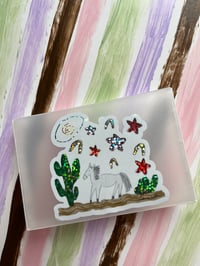 Image 2 of Glitter animal pal stickers 