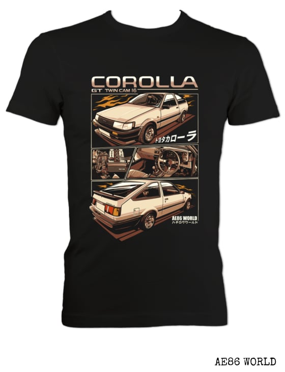 Image of AE86 Corolla Twin Cam T-shirt 