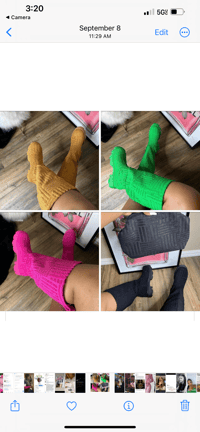 SWEATER BOOTS 