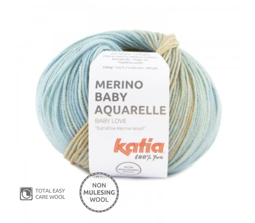 Katia Merino Baby Aquarelle - Disponível em loja física