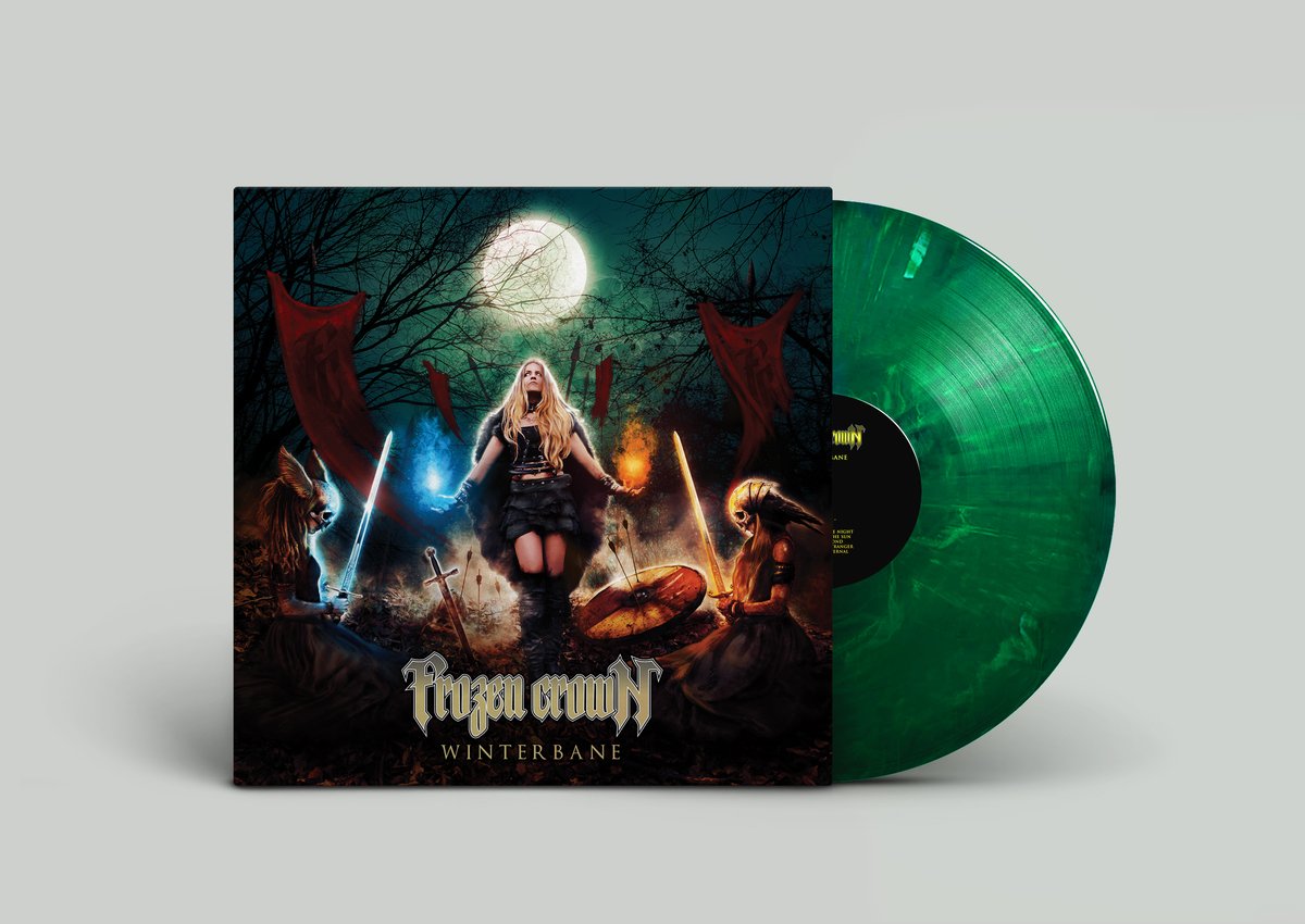 Image of LIMITED Winterbane vinyl (marbled green)