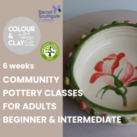 Image 1 of Community Pottery Classes for Adults - Beginner & Intermediate