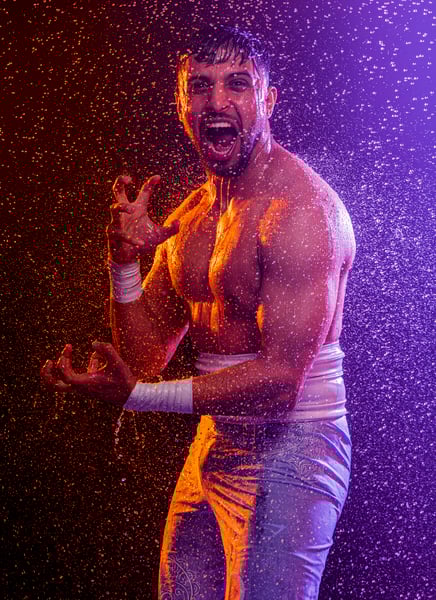 Image of A4 Glossy Signed photo - Rain