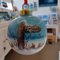 2022 Limited Edition - Kernow / Cornwall Signpost Bauble